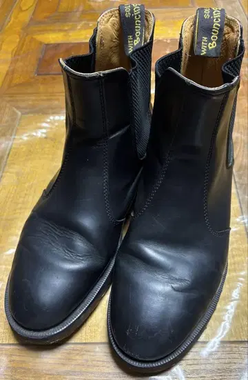 90s 닥터마틴 빈티지 사이드 고어 부츠 영국산 새상품급