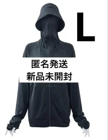 워크맨 쿨 UV 선쉐이드 후드티 EX 블랙 L 사이즈