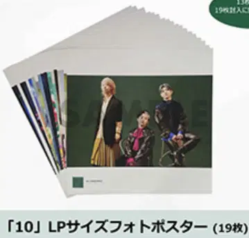 미세스 베스트 앨범 '10' 굿즈 LP 사이즈 사진 포스터 (19장)