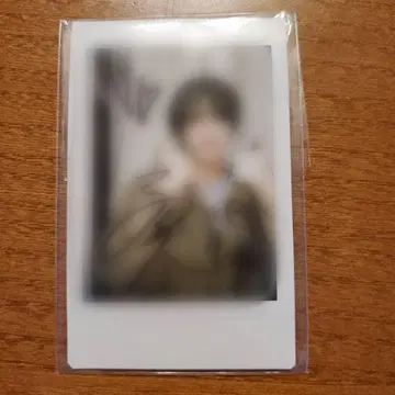 아사히 친필 사인 포함 폴라로이드 폴라로이드