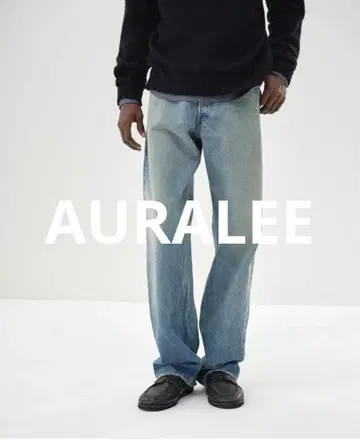오라리 24AW 셀비지 페이드 데님 4