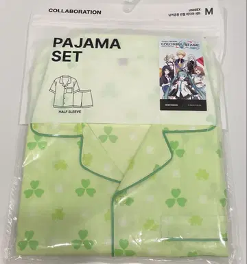 한국 한정 SPAO 프로세카 파자마 M 사이즈 모어모어점프