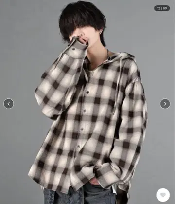 xs 사이즈 [ADRER] 오버 사이즈 셔츠 파커