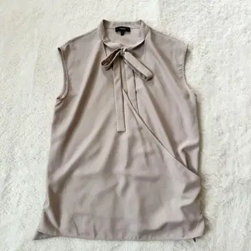 Theory RELAXED WRAP V SL 슬리브리스 블라우스 S