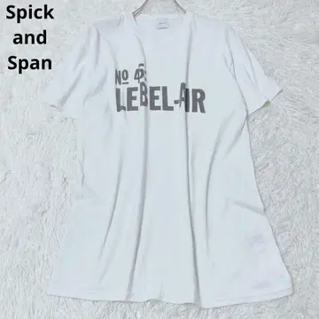 스픽 앤 스팬 반팔 티셔츠 상의 티셔츠 영문 캐주얼