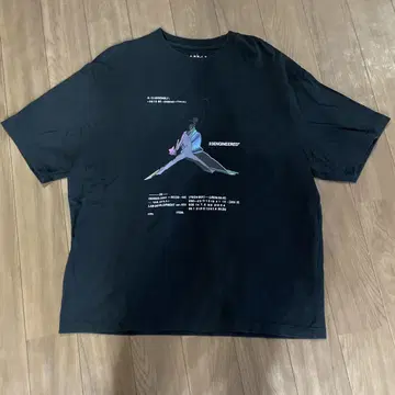 Jordan 23 ENGINEERED 블랙 티셔츠 3XL