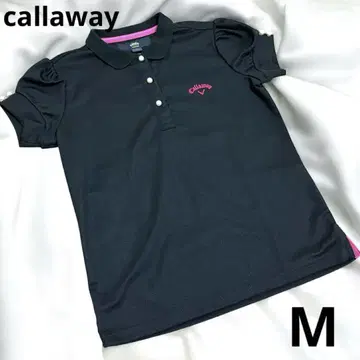 캘러웨이 퍼프 슬리브 폴로 셔츠, 골프웨어, M
