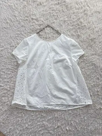 Kamakura Shirt 가마쿠라 셔츠 자수 블라우스 상의 화이트
