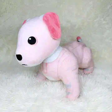 레어 새상품급 aibo 아이보 봉제 인형 딸기 밀크 에디션