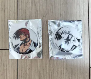 KOF 야가미 안 캔뱃지 2개 세트