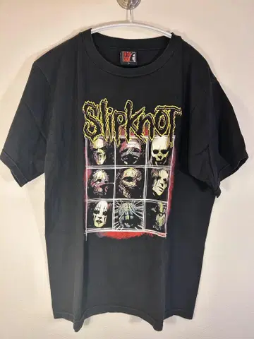 Slipknot 티셔츠 L 사이즈 블랙
