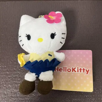 헬로키티 XOXO 갸루 봉제 인형 마스코트 택 포함 새상품