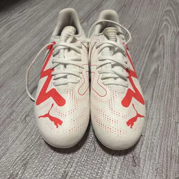 Puma 축구화 스파이크 화이트/레드