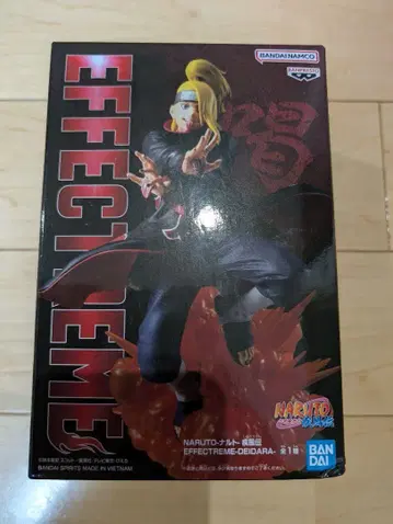 NARUTO 나루토 돌풍전 EFFECTREME 피규어 데이다라