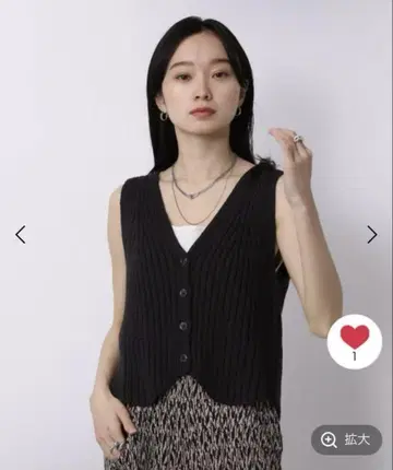 jeanasis 지나시스 주트 린넨 컴팩트 니트 베스트