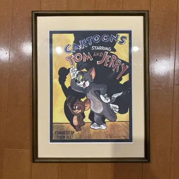 탄생 80주년 톰과 제리 전 액자 포함 포스터