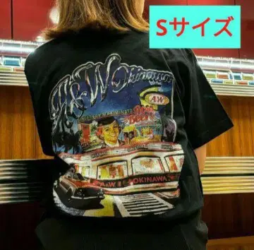 A&W 마키미나토 한정판 티셔츠 S 사이즈 MAKIMINATO TEE