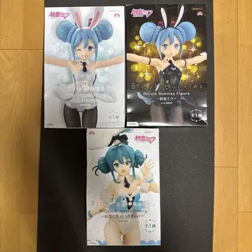하츠네 미쿠 BiCute Bunnies 피규어 3종 세트