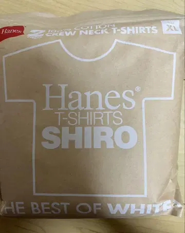 Hanes T-SHIRTS SHIRO 헤인즈 시로 XL 사이즈 2장