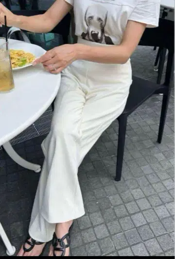 carla 칼라 비락 팬츠 S 사이즈 사이즈 0 화이트
