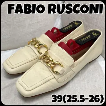 FABIO RUSCONI 파비오 루스코니 빅 체인 로퍼 39