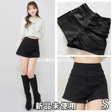 다리치 darich 더블 크로스 벨트 숏 팬츠 BLK S