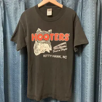 Hooters 티셔츠 M 사이즈 빈티지 밴 티셔츠