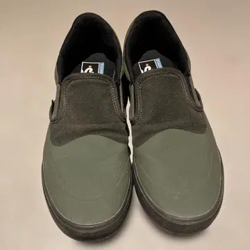 Vans 카키 슬립온