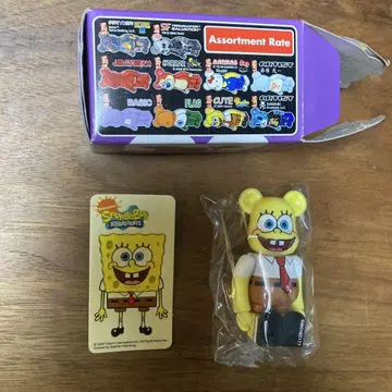 BE@RBRICK SERIES18 100% 스펀지 밥 내부 가방 미개봉