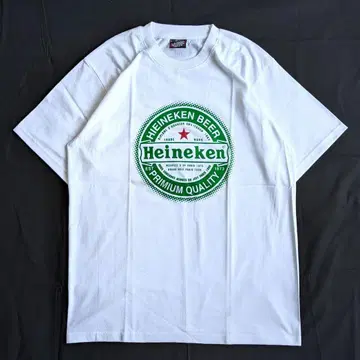 빅 사이즈 L 사이즈 맥주 Beer 하이네켄 Heineken 티셔츠