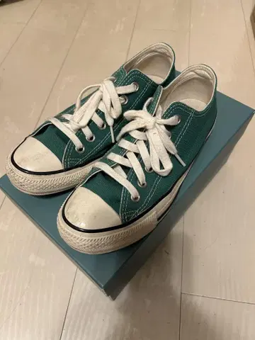 CONVERSE 그린 스니커즈