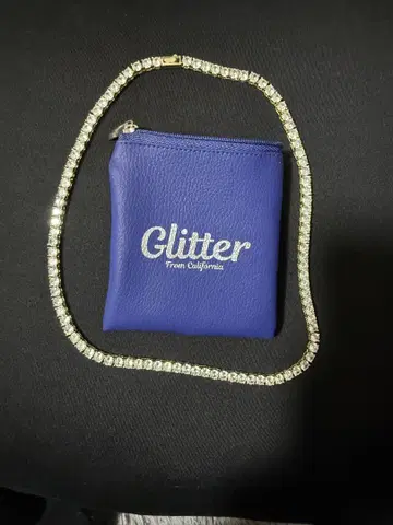 Glitter 목걸이 인기 5mm 폭