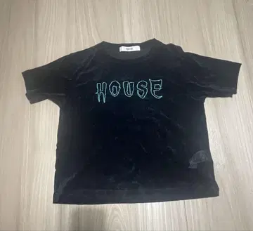 FURFUR HOUSE 자수 시어 티셔츠