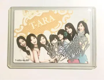 T-ARA 카드 Qri 사인 포함