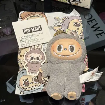 미사용 정품 POPMART LUBUBU 마카롱 SesameBean
