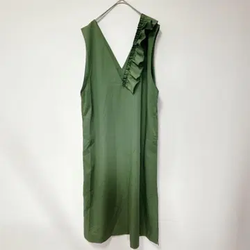 안드러브 [L] 비대칭 프릴의 성인용 잔스카 슬림 레이어드