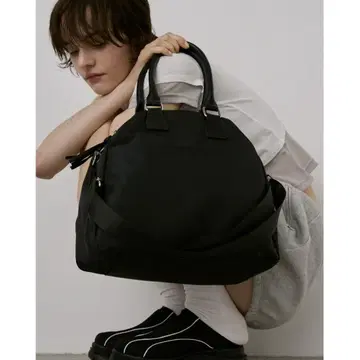 un/neu 2WAY 아웃 포켓 나일론 보스턴 백 안노이