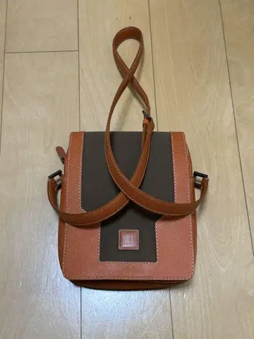 숄더백 브라운 오렌지 던힐