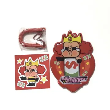 popmart crybaby 파워 퍼프 시크릿 카드 홀더