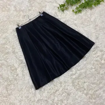 조르주 레쉬 [M] 메쉬 스커트 안감 플레어 블랙