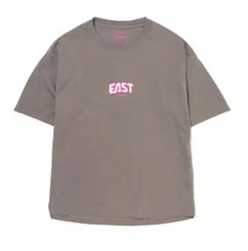 nonnative EAST 로고 티셔츠 시멘트