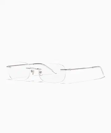 Jins 무테 안경 R!M 별주 Rimless