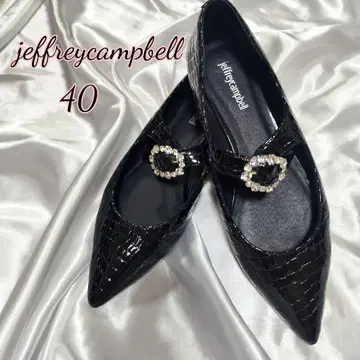 jeffrey campbell 악어 엠보싱 펌프스 블랙