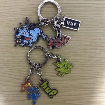 HUF 키링 2개 세트
