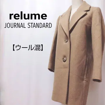 relume JOURNAL STANDARD 울 혼방 체스터 코트