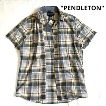 PENDLETON 셔츠 펜들턴 반팔 셔츠 체크 새상품