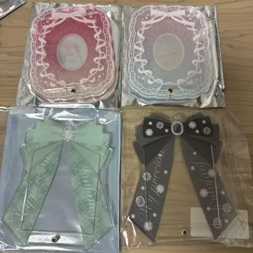 후쿠야 리본 트위드 체크 한정판