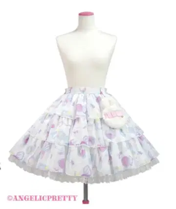 Angelic pretty Fluffy Puff Bunny 스커트