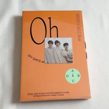 SEVENTEEN 유닛 포토북 Oh, EPISODE A 혜택 포함