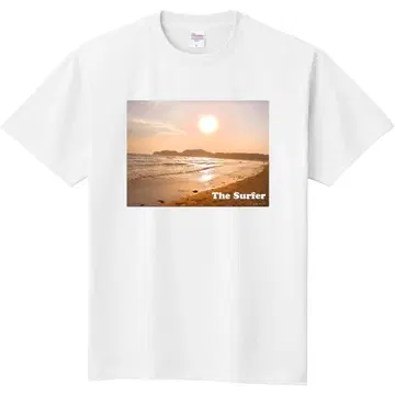 The Surfer SUNSET 황혼 티셔츠 L